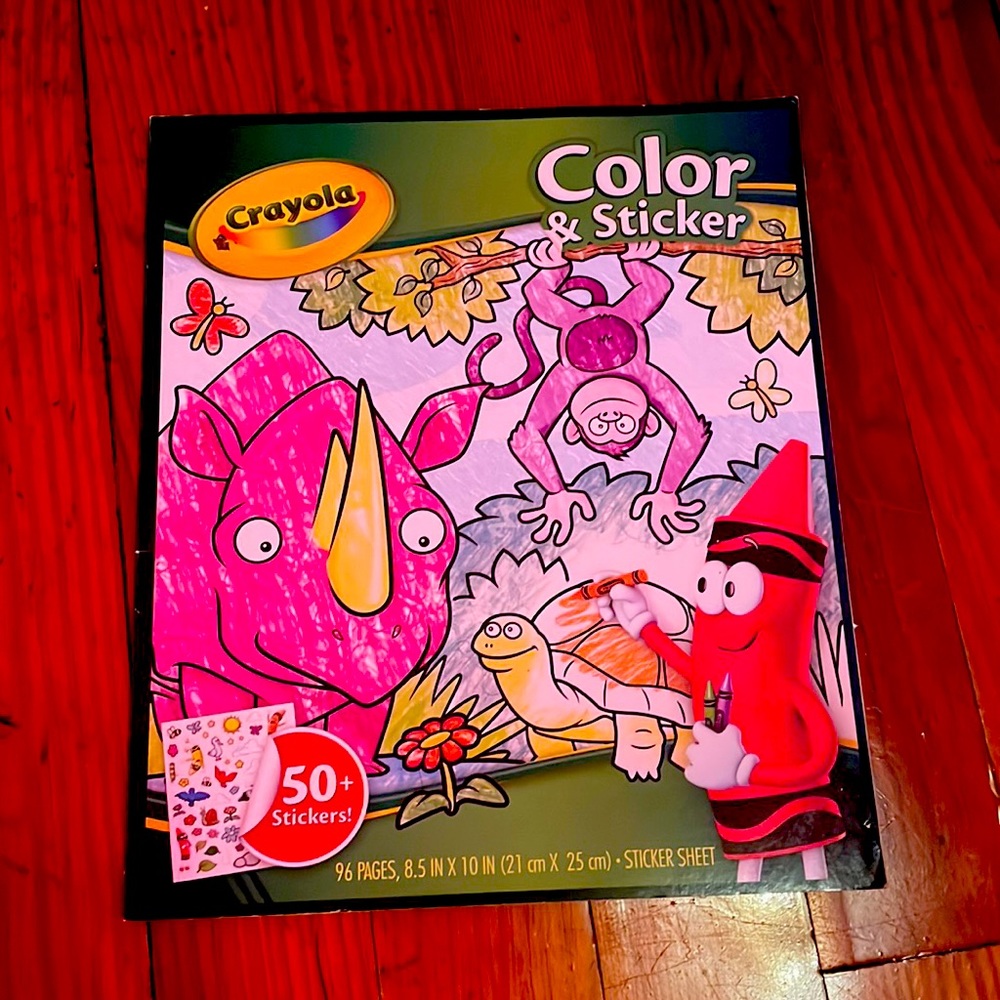 Kids Coloring Book Crayola